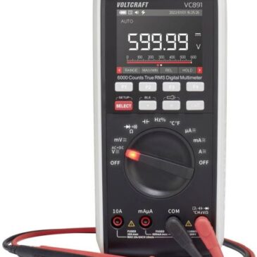 Conrad Electronic AG: VOLTCRAFT Hand Multimeter VC 891 – Die neue Referenz