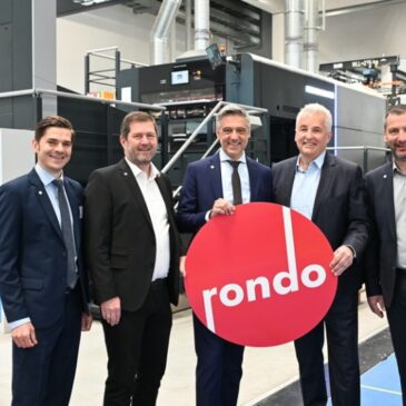 Rondo Ganahl AG: Eröffnet Druckzentrum in Österreich