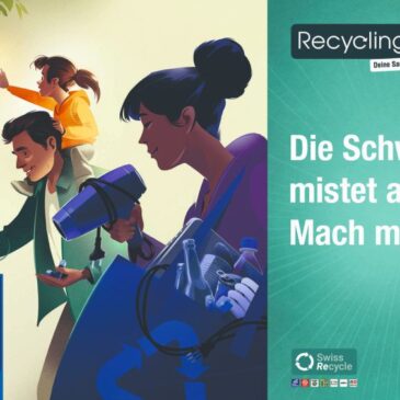 Swiss Recycle: Recycling Day 2024 – die Schweiz mistet aus